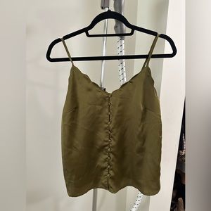 Miami green tank top. Size XS. Worn once.